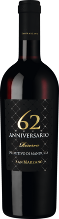 2017 Anniversario 62 Primitivo di Manduria Riserva