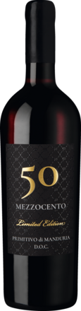 2017 Mezzocento Primitivo di Manduria