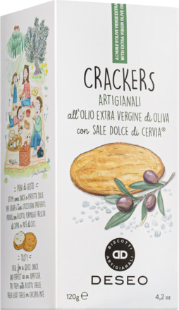 Crackers all&#39;olio extra vergine