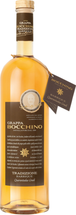 Grappa Bocchino Tradizione Barrique